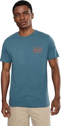 O'Neill Locksmith Classic Short Sleeve T-Shirts Mens T Shirt Blue Fusion : 2XL, Cotton