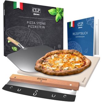 Clp Set di pietre per pizza Pietra per pizza+taglia pizza+Pelapizza