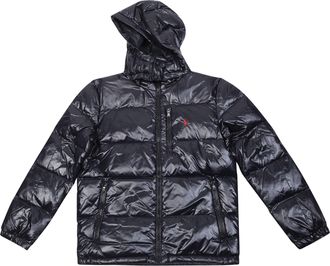 Polo Ralph Lauren Woven Quilted Hooded Bomber Jacket