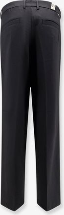 Woodbird Mens Trousers Viscose Blend Black Polyester