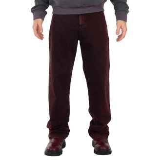 VTMNTS Bordeaux Acid Wash Jeans, Waist Size 30