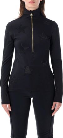 Goldbergh Yura High Collar Star Print T-Shirt