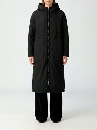 Max Mara Parka lungo relaxed fit in poliestere tecnico con cappuccio