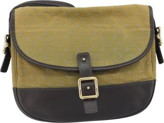 Louis Vuitton Marjorie Mini Lin Khaki Canvas Handbag (Pre-Owned)