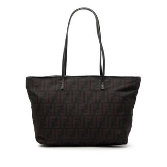 Fendi Bolso Tote Pre-owned de Nailon - Pre-owned - Mujer - Negro - ONE SIZE