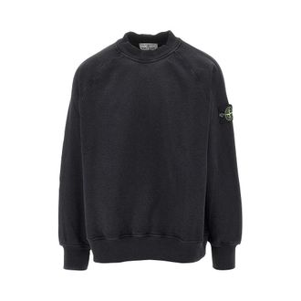 Stone Island Heavy cotton crewneck sweatshirt Man XL