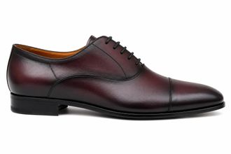 Magnanni Mens Segovia Oxford Dress Shoe In Burgundy