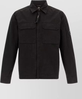 C.P. Company cotton gabardine shirt jacket