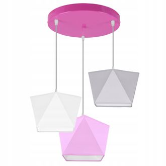 OEM L&aacute;mpara Colgante De Techo Diamante Para Ni&ntilde;os Colores