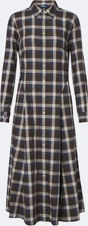Polo Ralph Lauren Plaid cotton twill shirt dress