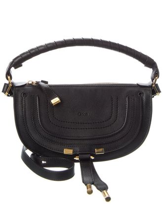 Chlo&eacute; Marcie Mini Leather Shoulder Bag