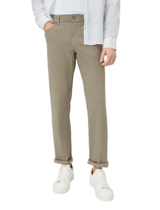 Brax Broek Brax Cooper 5-pocket normale fit khaki