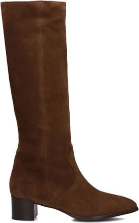 Notre-V Elegante Su&egrave;de Hoge Laarzen - Dames - Hoge Laarzen - Bruin - 40 EU - Su&egrave;de - Schoenen