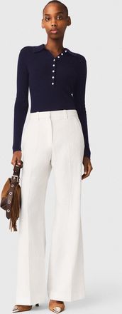 Maje Suit Trousers - White - Maje