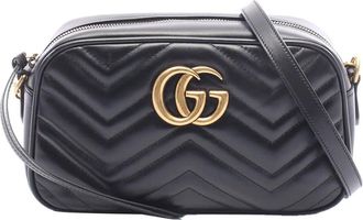 Gucci Pre-owned Gucci Small GG Marmont Matelasse Calfskin Crossbody Ladies YIMH3GP6IQYQ8F3J