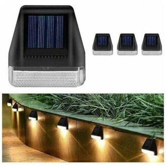 OEM L&aacute;mpara De Pared Con Luz Led, 4 Unidades, Luz De Pared, Impermeable, De Seguridad, Luz Solar Led, L&aacute;mpara De Pared Para Jard&iacute;n