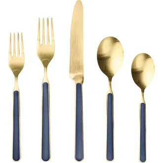 Mepra Fantasia Flatware Set - 20 Pieces in Indigo at Nordstrom