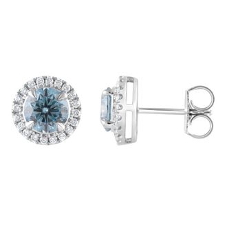 Grown Brilliance 14KT White Gold 2.25 Carat Lab Grown Diamond Stud Earrings for Women