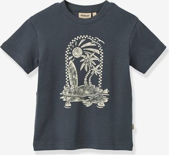 Wheat T-Shirt kurzarm Jungen Wheat dunkel blau