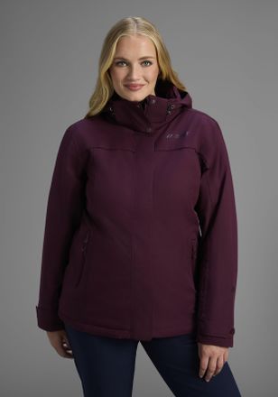 Maier Sports Allwetterjacke MAIER SPORTS DA-JACKE MTEX EL. LISBON, Damen, Gr. 36, rich soil, Obermaterial: 100% Polyester, Jacken Allwetterjacke, Auch in Kurz-Gr&ouml;s