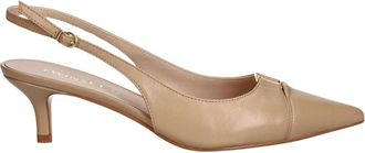 Twinset Schoenen, Dames, Beige, 39 EU, Leer, Pumps