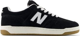 New Balance Unisex 480 in Black/White Suede/Mesh, size 11.5