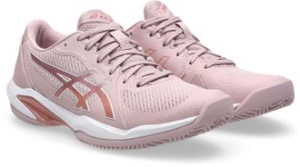 Asics Tennisschuh ASICS SOLUTION SWIFT FF 2 CLAY, Damen, Gr. 39,5, morganite, rose rouge, Textil, Schuhe Tennisschuh, Sandplatzschuhe f&uuml;r Aschepl&auml;tze