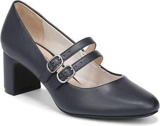Life Stride True Mary Jane Pump in Lux Navy at Nordstrom, Size 8.5