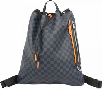 Louis Vuitton Black Navy Backpack (Pre-Owned)