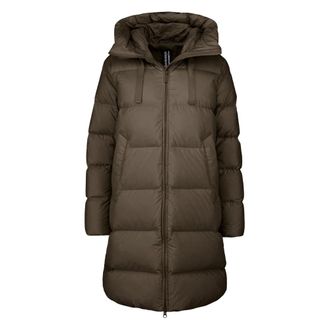 Bomboogie Geneva Jacket - Dames - Mantels - Bruin - Maat: XS Nylon