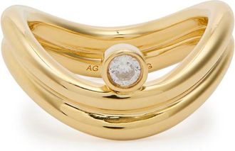 Ragbag Odile 18kt Gold-plated Ring - 50 (UK K / US 5.5)