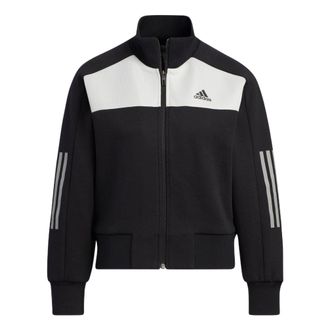 adidas (WMNS) adidas Ust Jacket Oct T1 Asia Sizing Black White HM7090