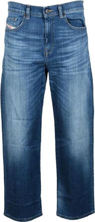 Diesel Stijlvolle Jeans - Dames - Regular Fit Jeans - Blauw - W29 - Katoen - Jeans