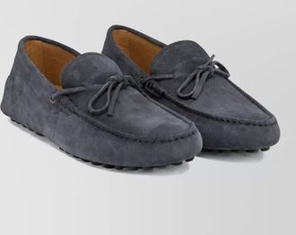 Tod's leather boat shoes