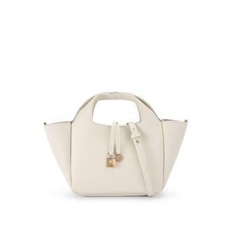 Kurt Geiger Womens Leather Carnaby Sm Winged Tote Bag - White - One Size