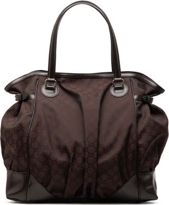 Gucci Pre-owned Gucci GG Nylon Full Moon Tote Ladies D2DT1BSH188RQ54J