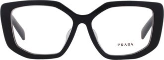 Prada Demo Cat Eye Ladies Eyeglasses PR A04VF 1AB1O1 55