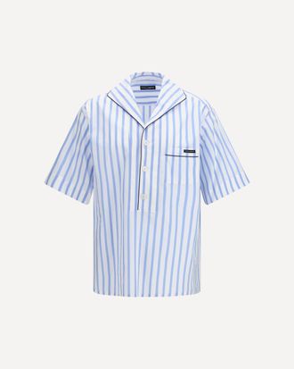Dolce & Gabbana Short-sleeve striped Shirt Male 40