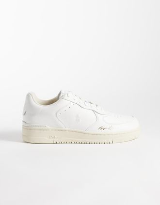 Polo Ralph Lauren Masters Court - Sneakers bianche-Bianco
