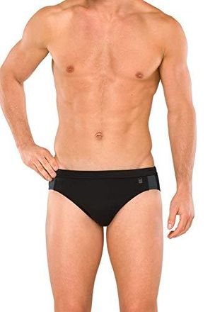 Schiesser Herren Bade-Rio Badehose, Schwarz (Schwarz 000), XXXX-Large (Herstellergr&ouml;&szlig;e: 010)