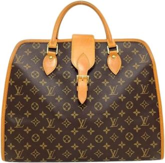 Louis Vuitton Pre-owned Aktetas - Dames - Vintage Handtas - Bruin - ONE Size - Vintage