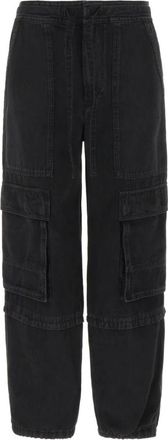 Isabel Marant Loose-fit Jeans - Dames - Loose Fit Jeans - Zwart - 2XS - Katoen - Jeans