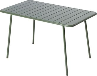Concept Usine Mesa de jard&iacute;n de 4 a 6 asientos, 120 cm de verde