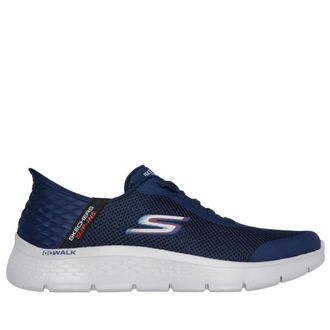 Skechers Running Shoes, male, Blue, Size: 7 US GO Walk Flex - Hands Up