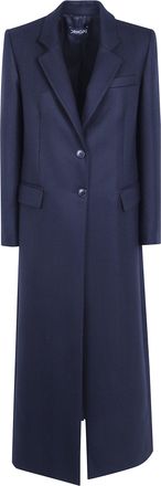 DRHOPE Coat Long Single Breasted 4476L.4246 B Black