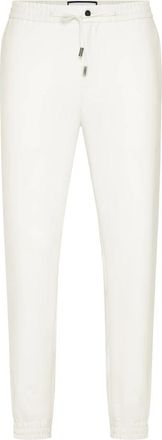 Philipp Plein Wollen Joggingbroek - Heren - Sweatpants - Wit - 3XL - Wol - Broeken