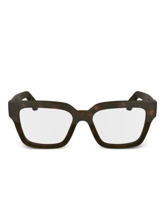 Calvin Klein square-frame glasses - Brown