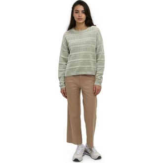 tentree Lunenberg Sweater in Light Moss Heather at Nordstrom, Size X-Small