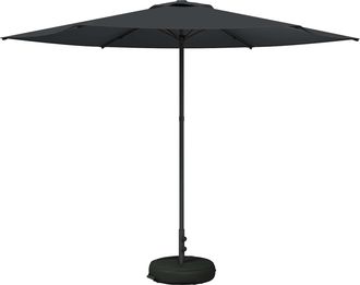 vidaXL Paraguas De Jard&iacute;n Con Base 300 X 300 Cm Poli&eacute;ster Rectangular Vidaxl