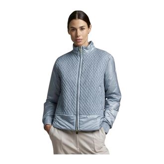 People of Shibuya Mizu Pm 835 Stijlvolle Jas - Dames - Winterjassen - Blauw - L - Polyester - Jassen